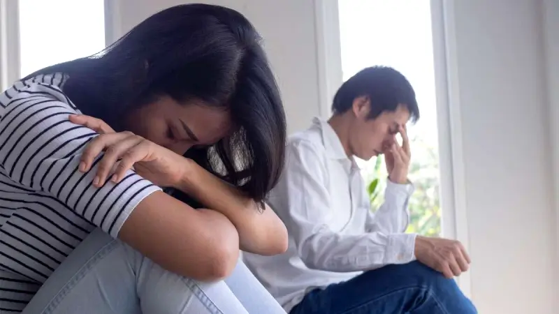 ناراحتی و غم بعد از ازدواج