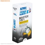کاندوم مستر تاخیری مدل کلاسیک Master 3 in 1 بسته ۱۲ تایی